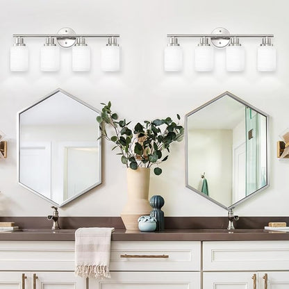 Guliaofo 4-Light Brushed Nickel Vanity Lights - Image 6