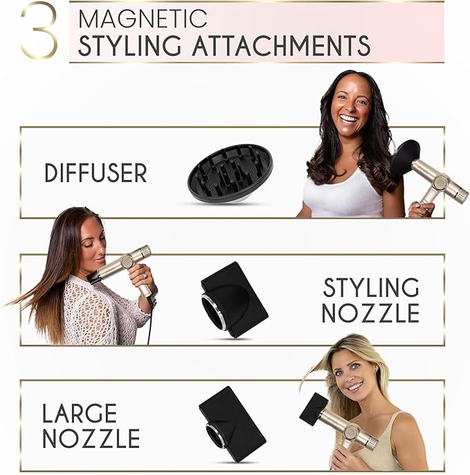 ELLA BELLA® Professional Ionic Hair Dryer - Image 7
