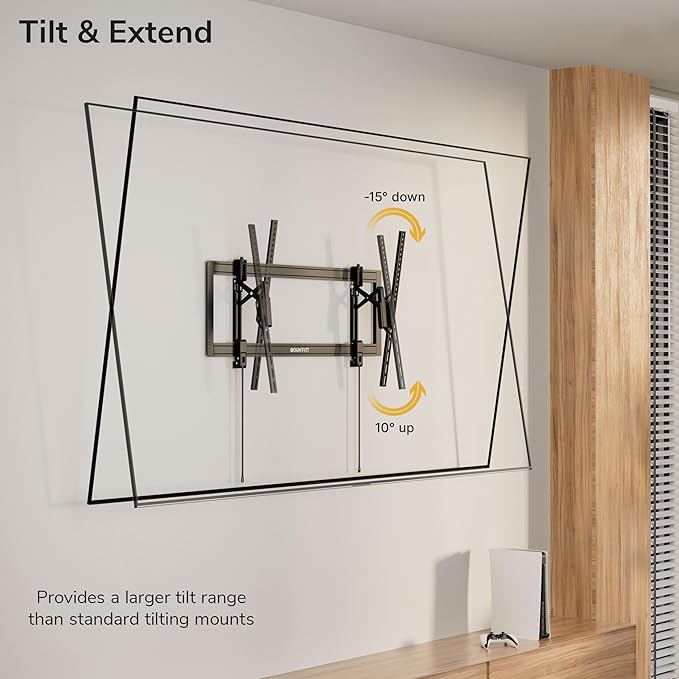 Mount-It! Advanced Extendable Tilt TV Wall Mount - Image 5