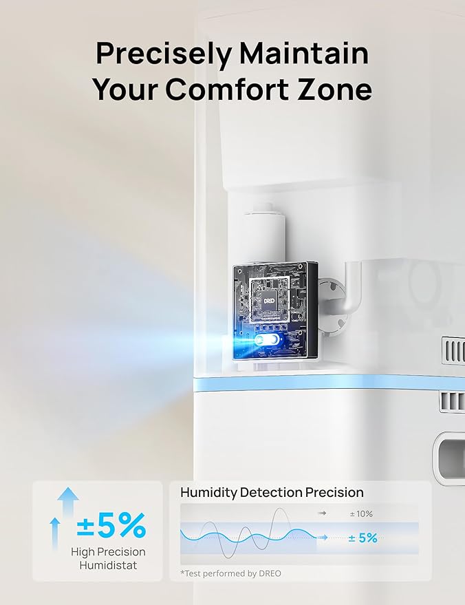 DREO HM735S 11L Smart Humidifier Large Room 700 ft², 100H Cool Mist Air - Image 5