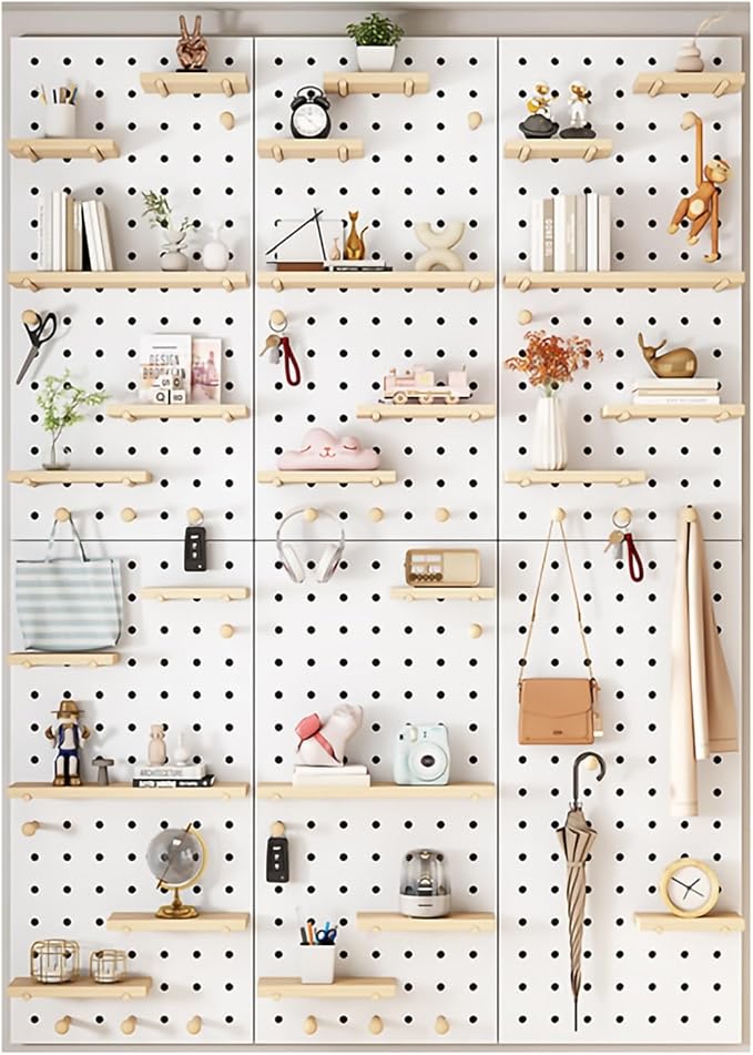 Natural Wood Wall Organizer Kit by Unknown
