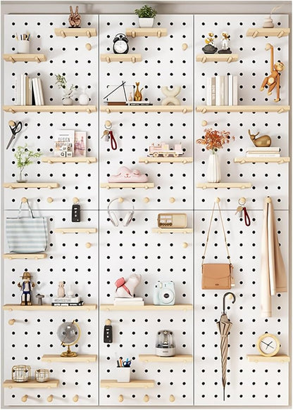 Natural Wood Wall Organizer Kit by Unknown