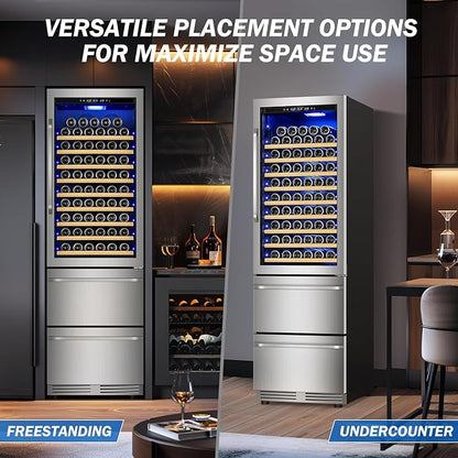 24 Inch Wide Wine and Beverage Refrigerator - Image 9