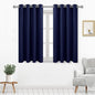 DWCN Curtains 54 Inches Long, Thermal Blackout Drapes by DWCN