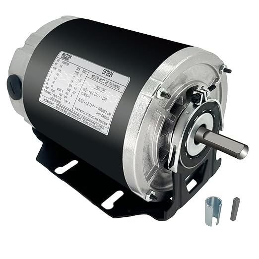 GF2024 Blower Motor 1/4HP 115V 60Hz 1725RPM 48Frame Replaces Packard 45014 Ao by LEUNGOOMOTOR