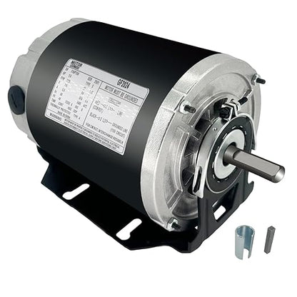 GF2024 Blower Motor 1/4HP 115V 60Hz 1725RPM 48Frame Replaces Packard 45014 Ao by LEUNGOOMOTOR