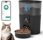 PAPIFEED Automatic Cat Feeder 3.5L/15 Cup 2.4G Bluetooth Pet Feeder by PAPIFEED