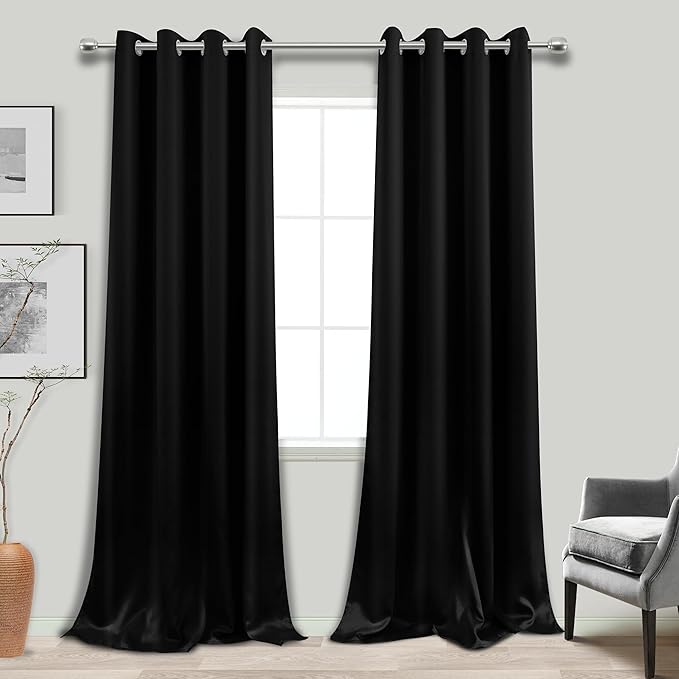 KOUFALL Blackout Curtains 102 Inches Long - Image 3