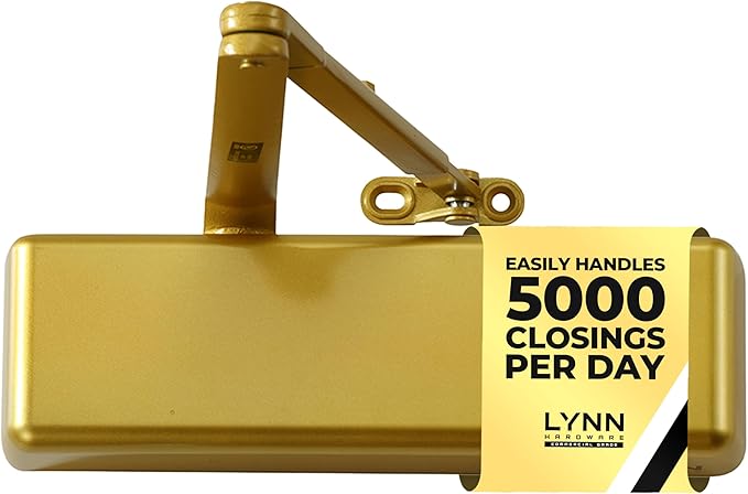 LYNN HARDWARE Extra Heavy Duty Automatic Door Closer by LYNNHARDWARE