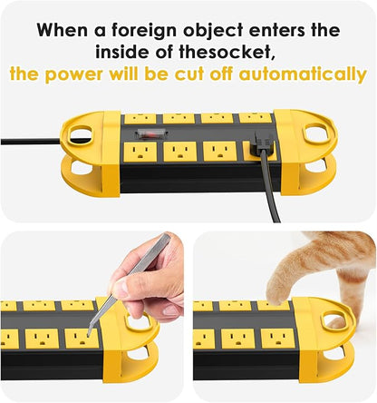 CCCEI Outdoor Power Strip Weatherproof - Image 4