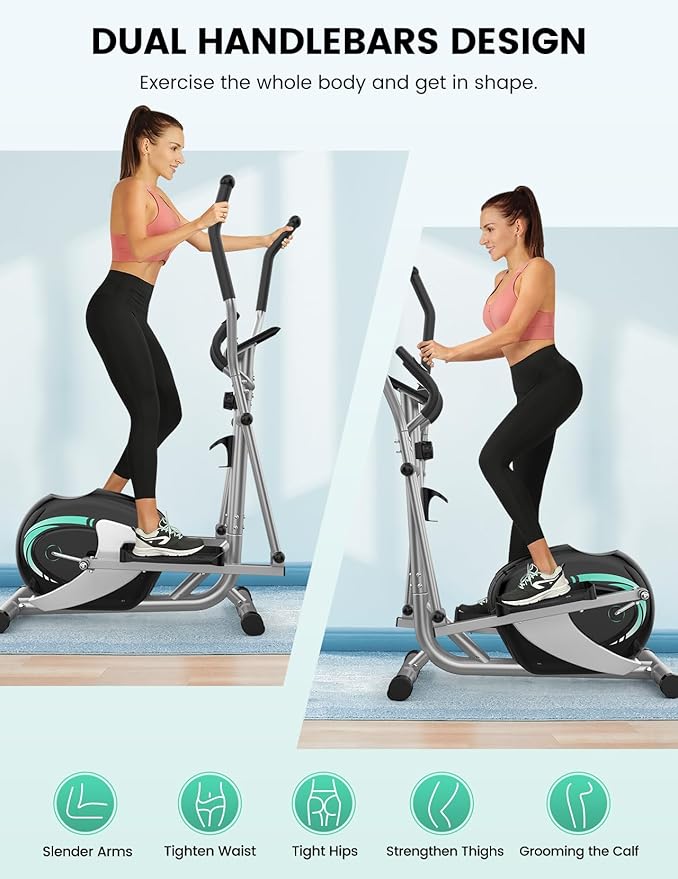 THERUN Elliptical Machine for Home, Hyper-Quiet Elliptical Exercise Machine - Image 5
