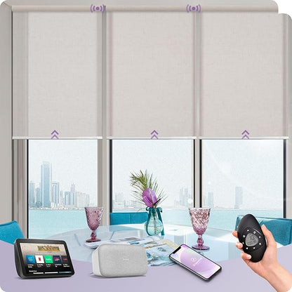 Graywind Motorized Light Filtering Shades Compatible by Graywindbeyondshading