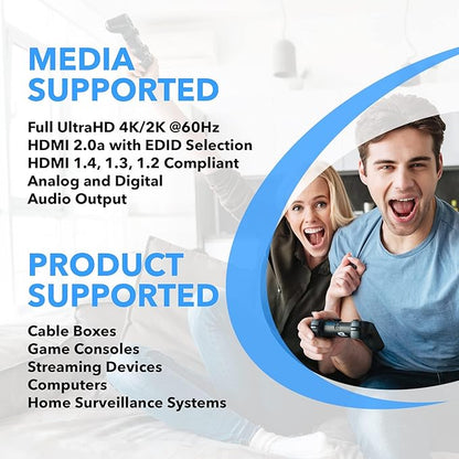 OREI 1x2 2.0 HDMI Splitter - Image 7