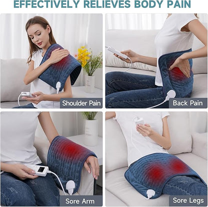 Heating Pad for Back Pain Relief, ZUODUN Electric Heating Pads for Cramps - Image 4