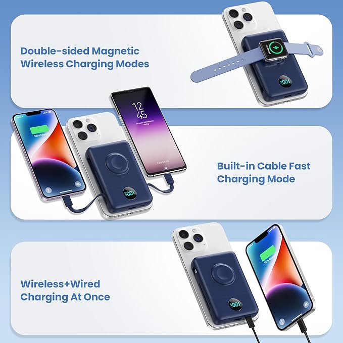 6 in 1 Magnetic Portable Charger - Image 5