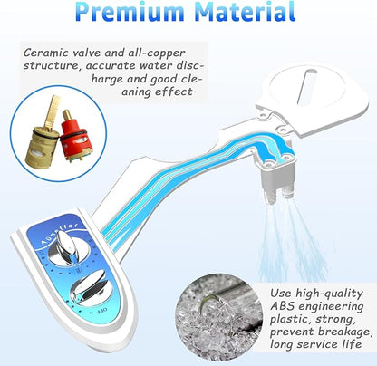 Bidet Attachment for Toilet, Non-Electric Fresh Cold Water, Toilet Bidet - Image 2