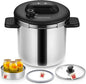 KOCH SYSTEME CS Stainless Steel Pressure Cooker 8.5QT, Olla de Presion by KOCHSYSTEMECS