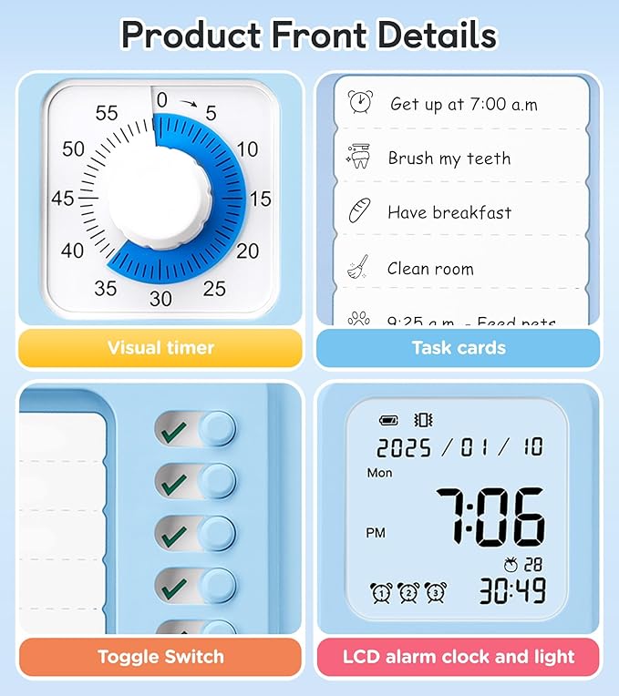 3-in-1 Visual Timer & ADHD Tool - Image 3