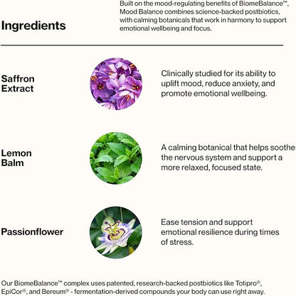 SecondKind Mood Balance – Saffron & Postbiotic Supplement - Image 5