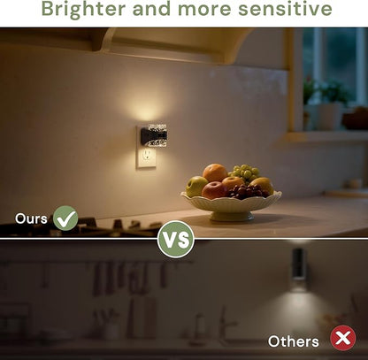 L LOHAS LED Motion Sensor Night Light, Bubble Night Lights Plug into Wall - Image 6