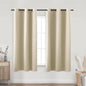 KOUFALL Light Beige Kitchen Curtains by KOUFALL