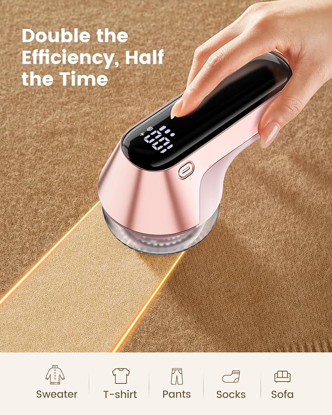 coldSky Fabric Shaver, Rechargeable Lint Shaver - Image 3