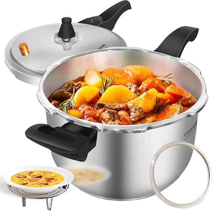 Stainless Steel Pressure Cooker by SEEINGISBELIVEING