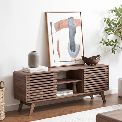 mopio Ensley TV Stand, Mid Century Modern by MopioInc