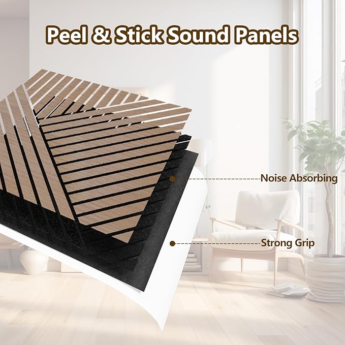 ARMURO 4 Packs Acoustic Wall Panels - Image 7