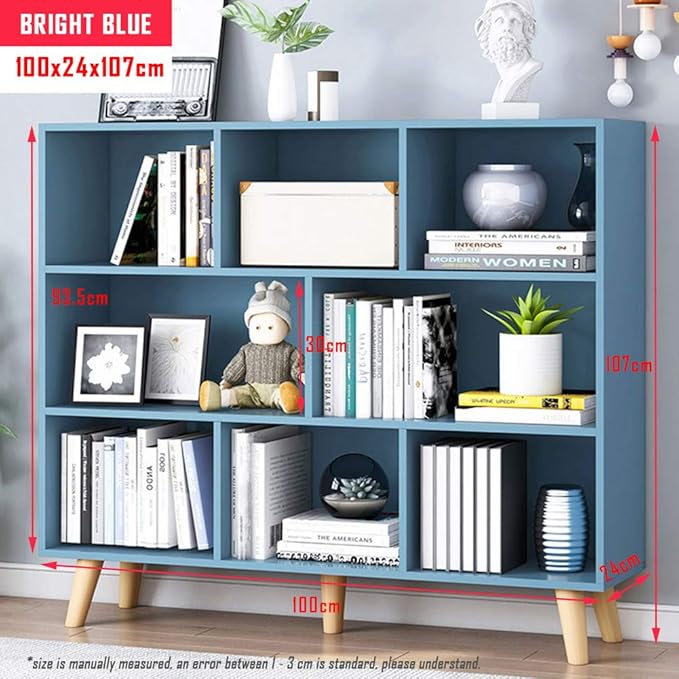 IOTXY Wooden Open Shelf Bookcase - Image 2