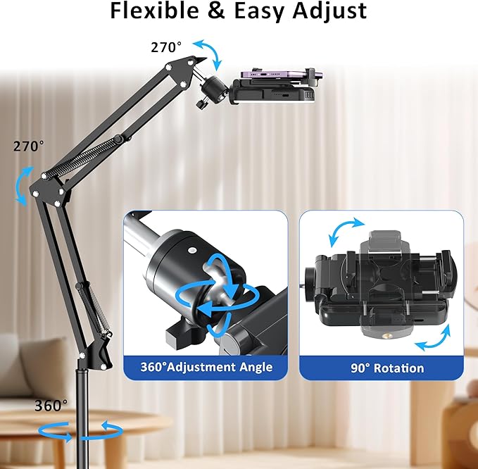 Floor Overhead Phone Tripod - Image 5