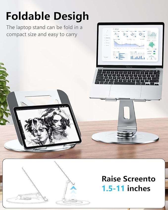 High-End Laptop Stand for Desk - Image 3