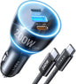 lisen 200w car charger usb c fast charge, main product view