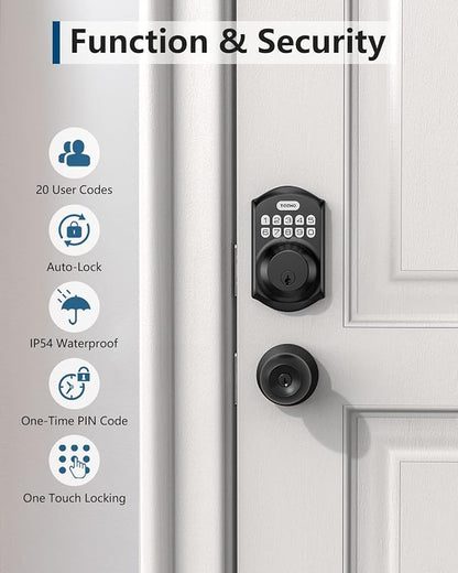 TEEHO TE001 Keyless Entry Door Lock - Image 5