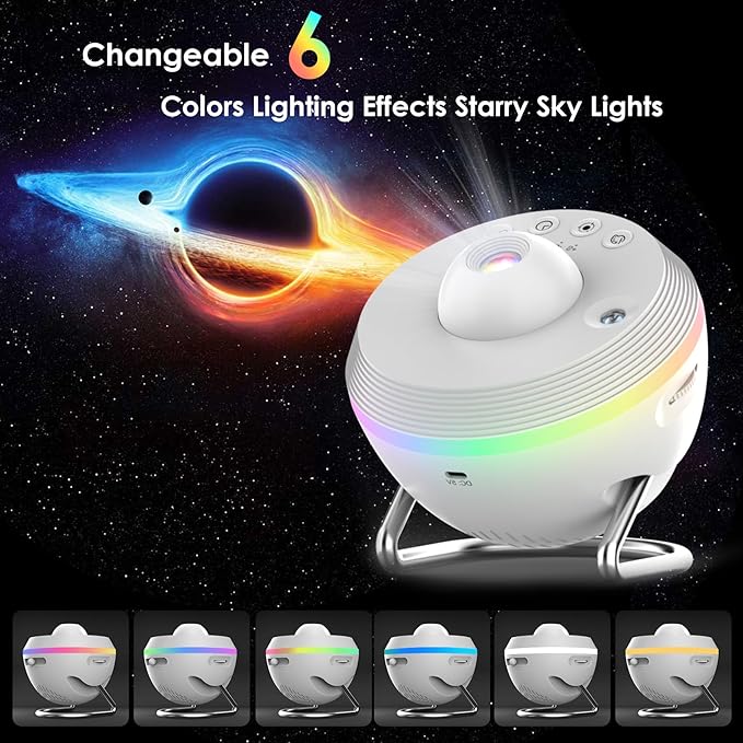Galaxy Projector for Bedroom, 13 in 1 Planetarium Projector - Image 3