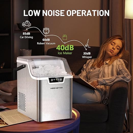 KEENSTAR Nugget Ice Maker Countertop - Image 5