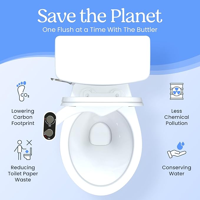 CLEAR REAR Bidet Attachment for Toilet Seat - Image 6