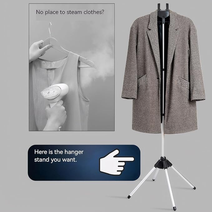 Clothes Steamer Stand Hanger - Image 4