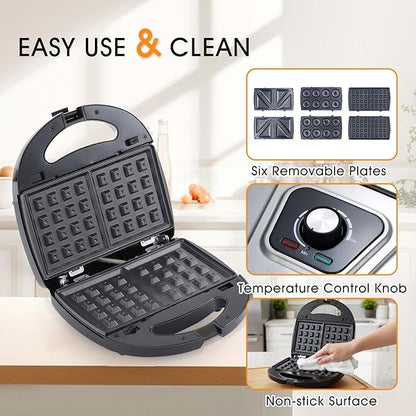 3-in-1 Mini Sandwich Maker - Image 3