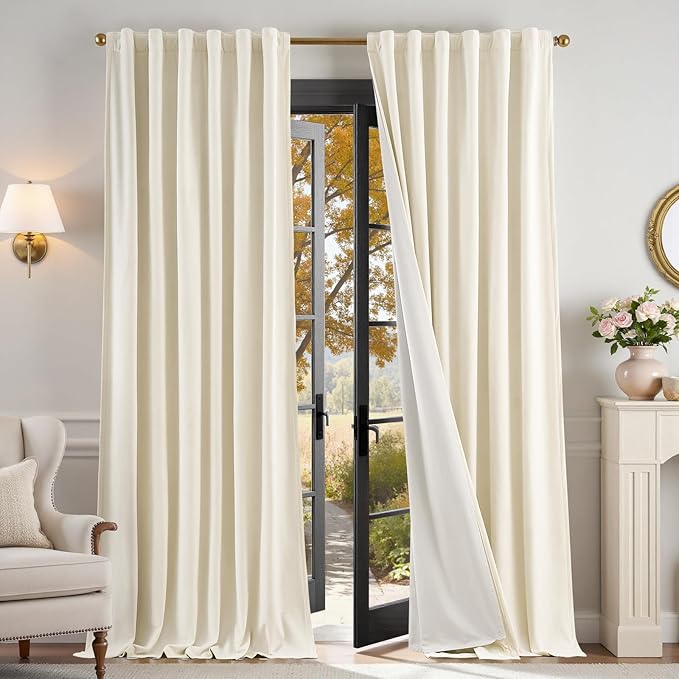 Lazzzy Blackout Velvet Curtains by Lazzzy