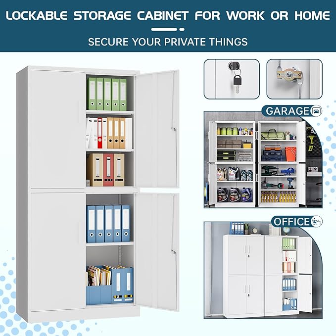 MIIIKO Steel Storage Cabinet - Image 4