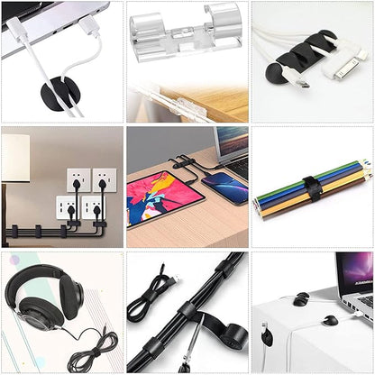 Cord Management Organizer Kit 4 Cable Sleeve split - Image 7