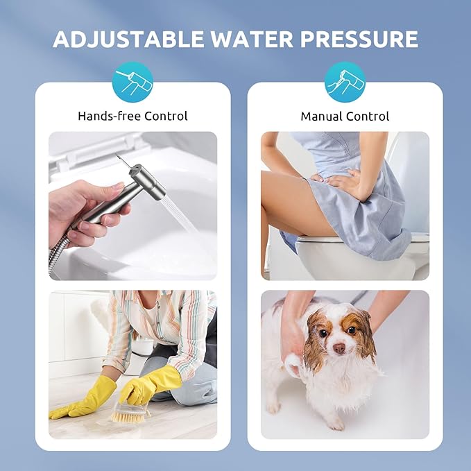 Hands-Free Handheld Bidet Sprayer - Image 4