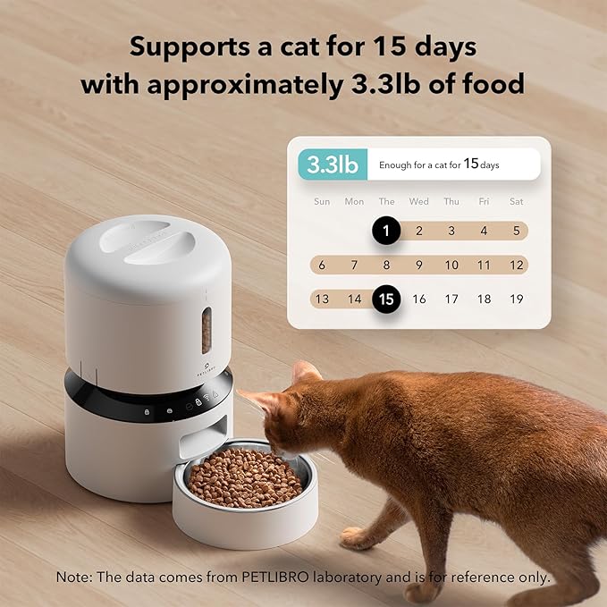 PETLIBRO Automatic Cat Feeder, 5G WiFi Automatic Pet Feeder - Image 3