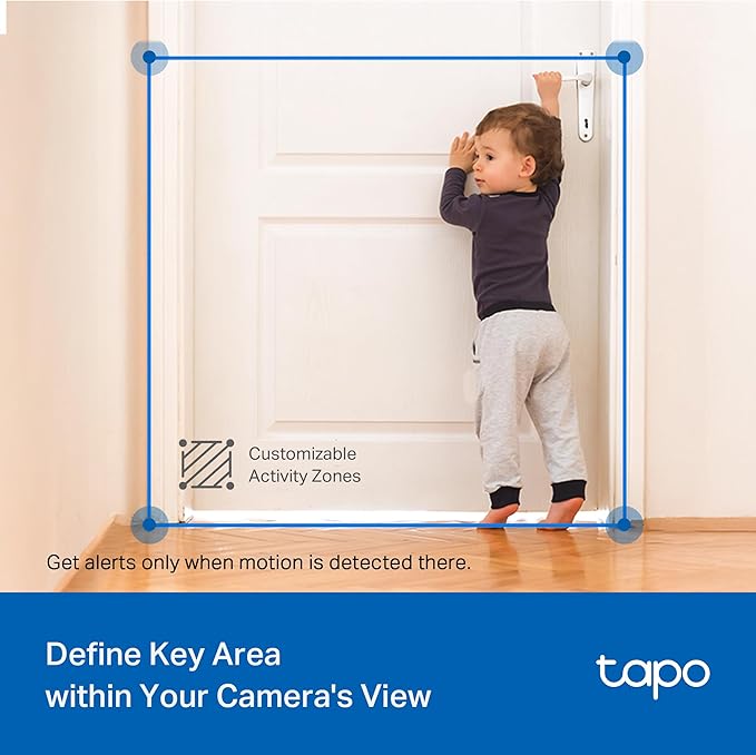 Tapo 1080p Pan/Tilt Indoor/Outdoor Security Camera – Free Person/Baby Cry - Image 6