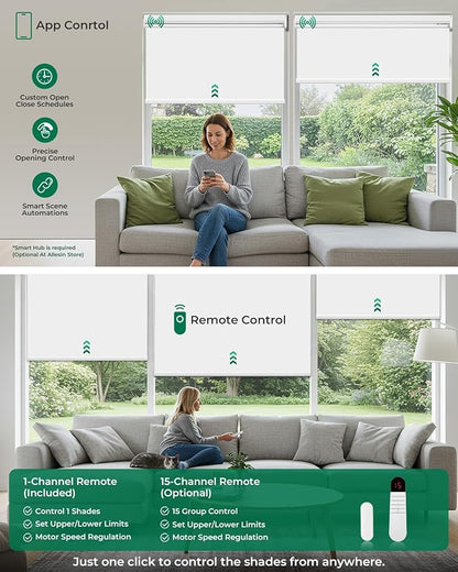 Allesin Motorized Roller Blinds - Image 4