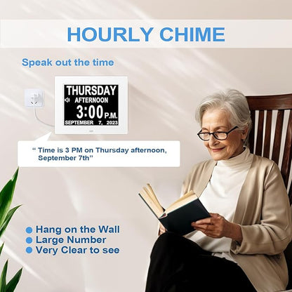 【New 2024】 Digital Calendar Alarm Day Clock - - Image 4
