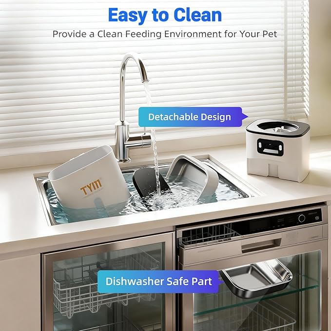 TYM Automatic Cat Feeder with 2 Camera - Image 8