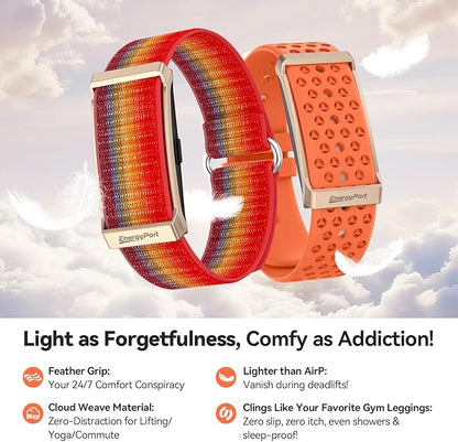 EnergyPort Fitness Tracker, Wearable Health Smart Bracelet Band - Image 3