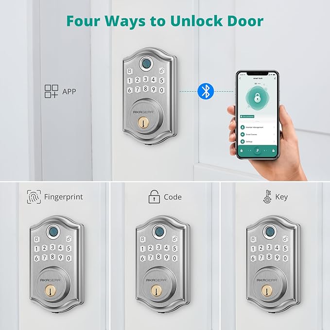 DS10 Pro Keyless Entry Door Lock - Image 4